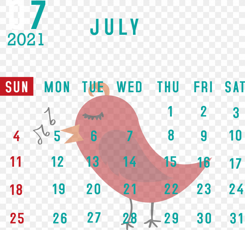 July 2021 Calendar July Calendar 2021 Calendar, PNG, 3000x2810px, 2021 Calendar, July Calendar, Diagram, Geometry, Line Download Free