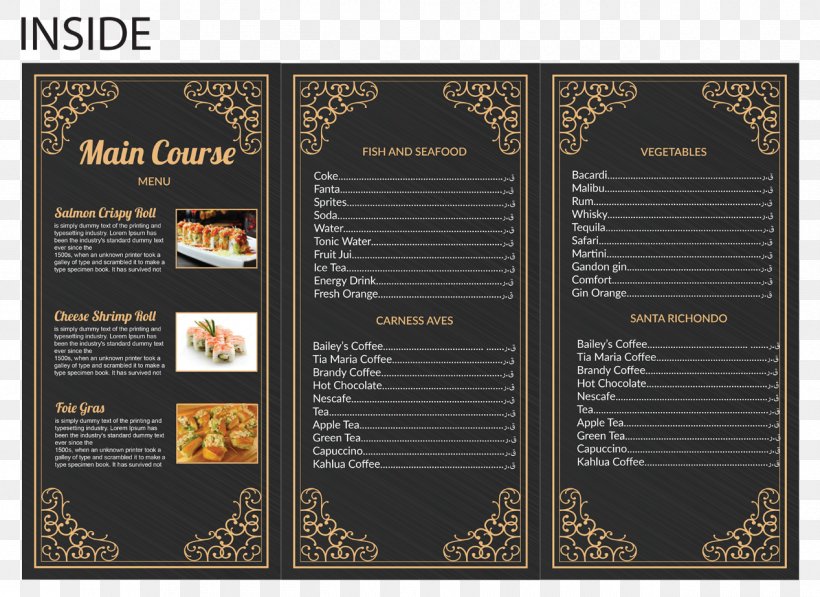 Menu Sri Lankan Cuisine Cafe Asian Cuisine Restaurant, PNG, 1267x923px, Menu, Asian Cuisine, Brochure, Cafe, Designer Download Free