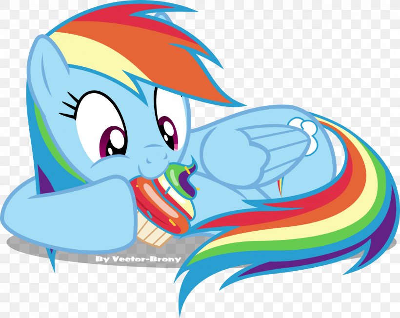 Rainbow Dash Pinkie Pie Cupcake Rarity My Little Pony: Friendship Is Magic Fandom, PNG, 2543x2022px, Watercolor, Cartoon, Flower, Frame, Heart Download Free