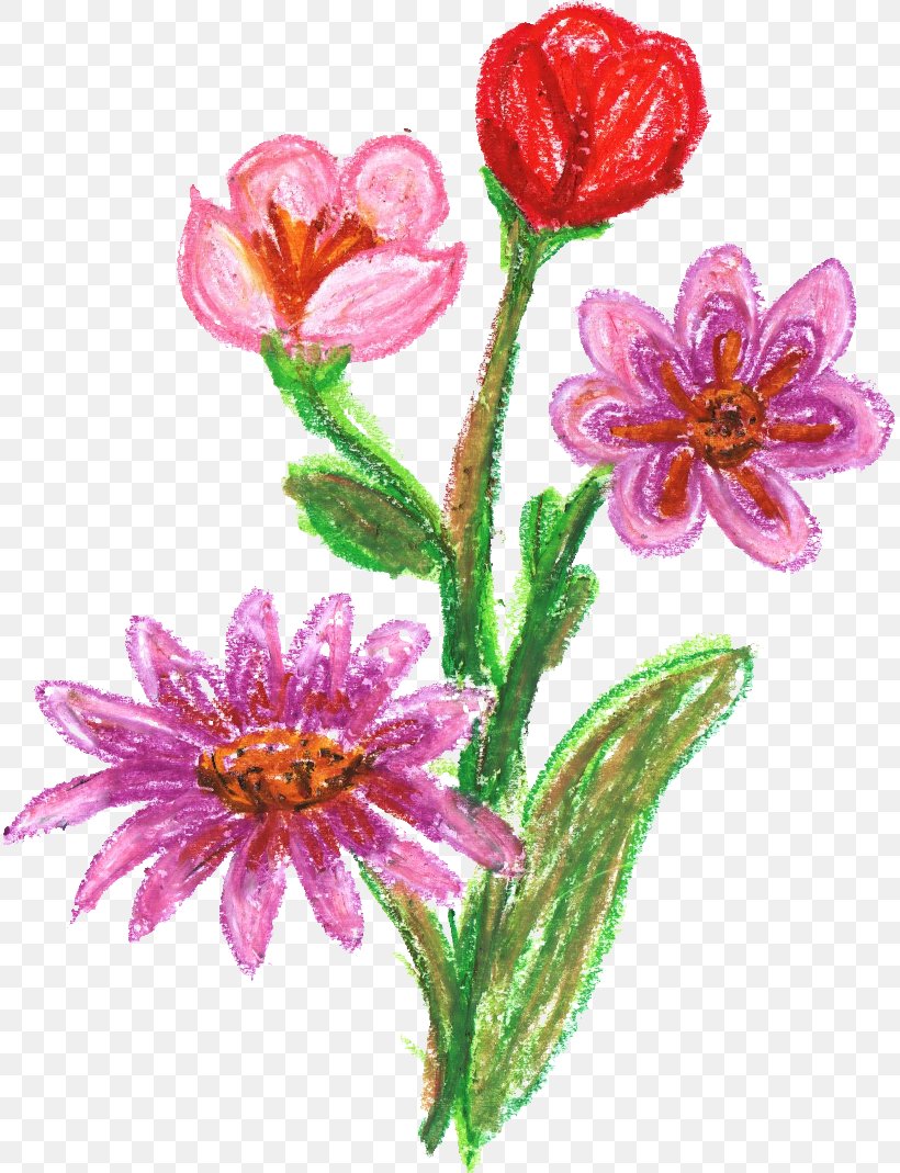 Cut Flowers Floral Design Clip Art, PNG, 813x1069px, Flower, Art, Crayon, Creative Arts, Cut Flowers Download Free
