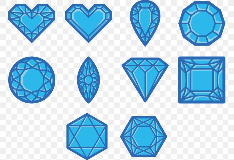 Diamond Euclidean Vector Clip Art, PNG, 761x562px, Diamond, Aqua, Area, Azure, Blue Download Free