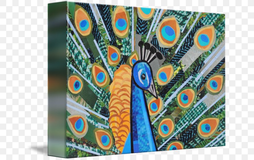 Gallery Wrap Canvas Art Feather Pretty As A Peacock, PNG, 650x518px, Gallery Wrap, Art, Canvas, Feather Download Free