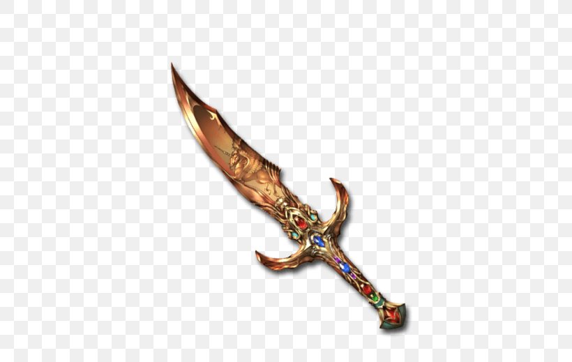 Granblue Fantasy Sword Dagger Weapon Blade, PNG, 600x519px, Granblue Fantasy, Blade, Cold Weapon, Dagger, Firearm Download Free