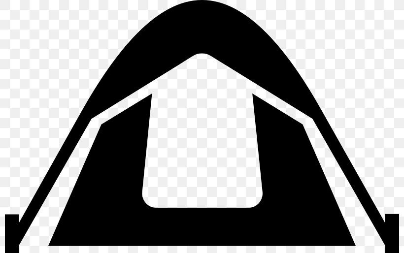 Tent Camping Silhouette Clip Art, PNG, 800x514px, Tent, Black, Black And White, Brand, Campervans Download Free