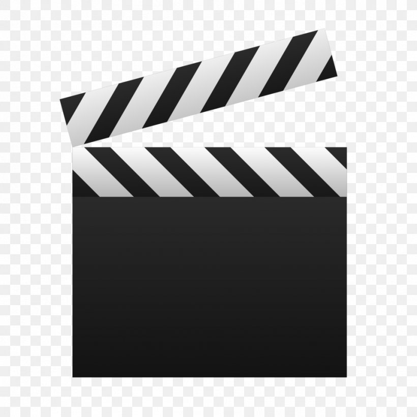 Video Clip Art, PNG, 958x958px, Video, Black, Black And White, Brand, Clapperboard Download Free