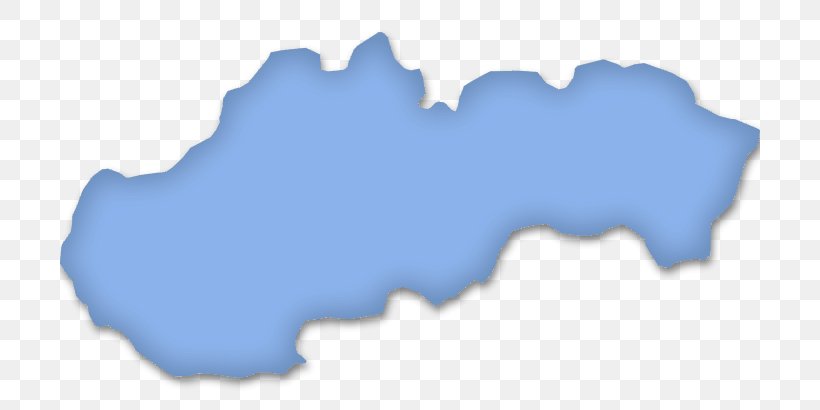 Slovakia Vector Graphics Map Illustration Image, PNG, 700x410px, Slovakia, Administrative Division, Blue, Dot Distribution Map, Geography Download Free