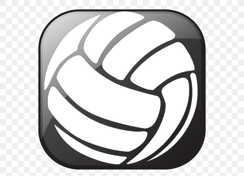 Beach Volleyball Sport Clip Art, PNG, 591x591px, Volleyball, Auto Part, Ball, Beach Volleyball, Black And White Download Free