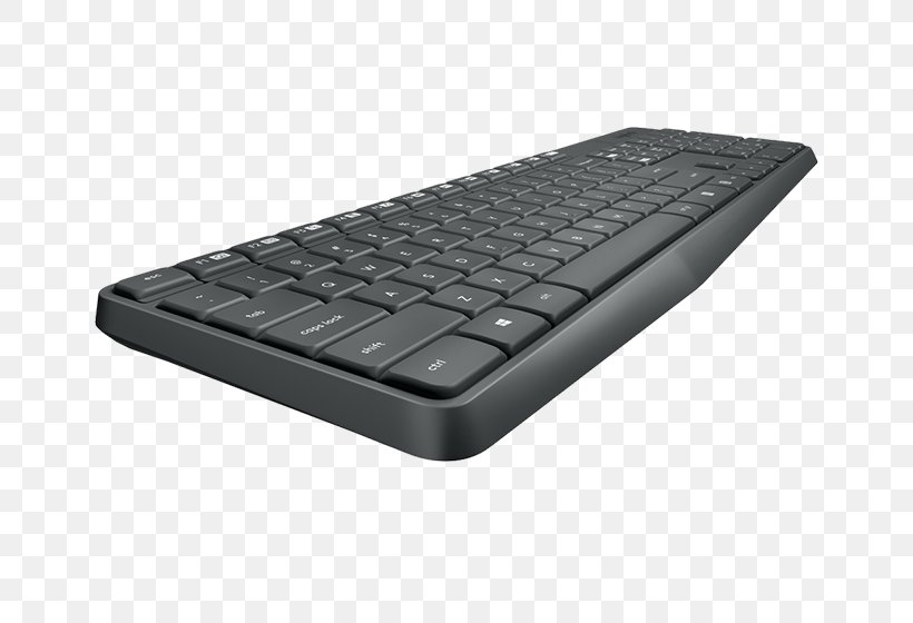 Computer Keyboard Computer Mouse Wireless Keyboard Logitech Wireless USB, PNG, 652x560px, Computer Keyboard, Computer, Computer Component, Computer Mouse, Electronic Device Download Free