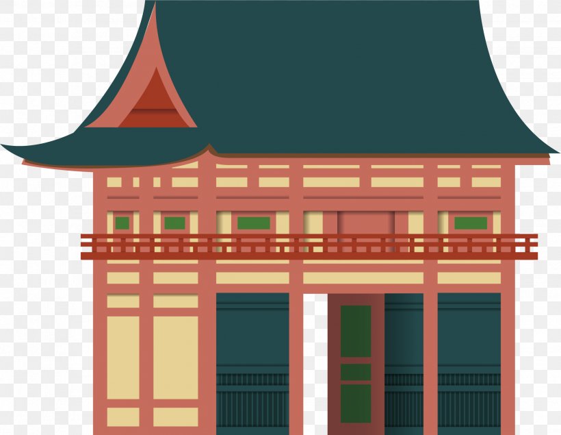 House Architecture, PNG, 1931x1497px, House, Architecture, Building, Cartoon, Chinese Architecture Download Free