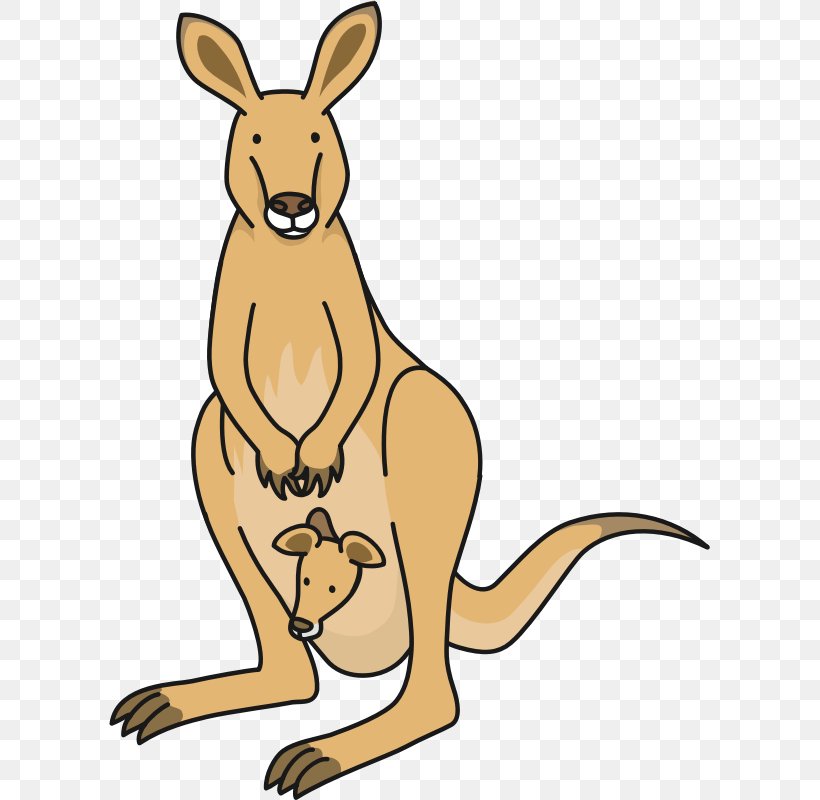 Joey Kangaroo Macropodidae Clip Art, PNG, 601x800px, Kangaroo, Animal Figure, Artwork, Copyrightfree, Domestic Rabbit Download Free