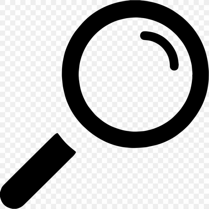 Magnifying Glass, PNG, 981x982px, Magnifying Glass, Black And White, Brand, Glass, Information Download Free