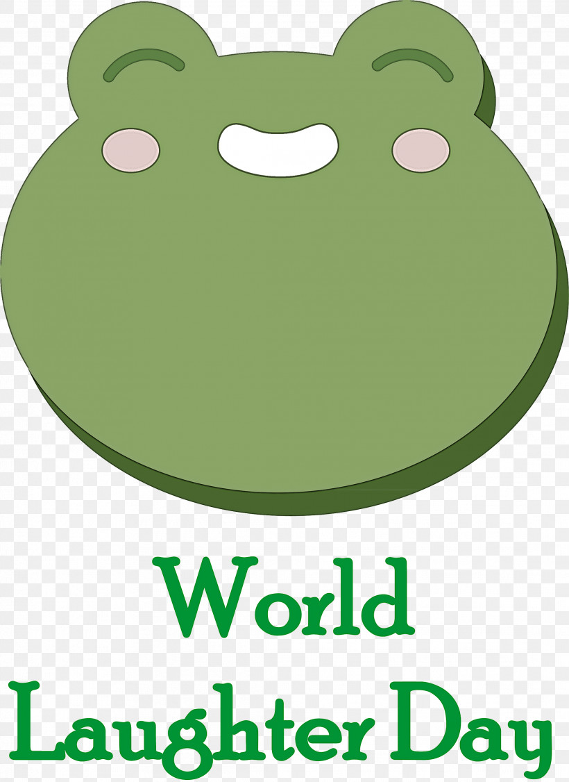 World Laughter Day Laughter Day Laugh, PNG, 2184x3000px, World Laughter Day, Amphibians, Cartoon, Frogs, Green Download Free