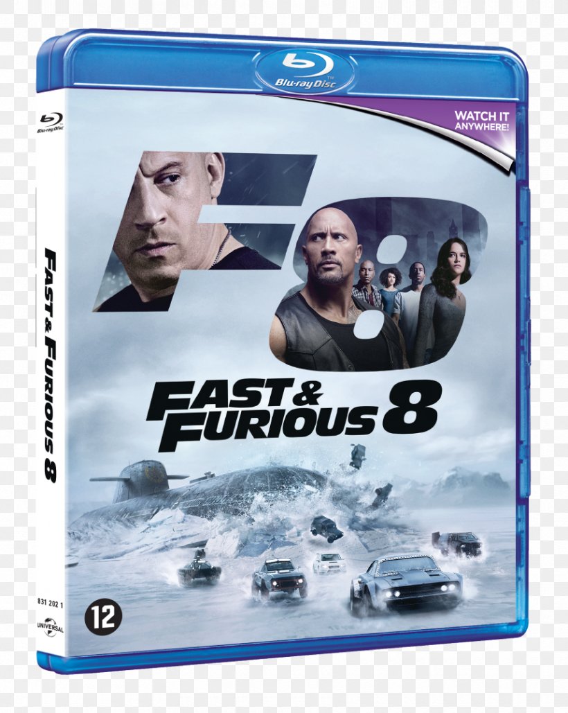 Blu-ray Disc Ultra HD Blu-ray Dominic Toretto The Fast And The Furious 4K Resolution, PNG, 860x1080px, 4k Resolution, Bluray Disc, Charlize Theron, Chris Morgan, Dominic Toretto Download Free