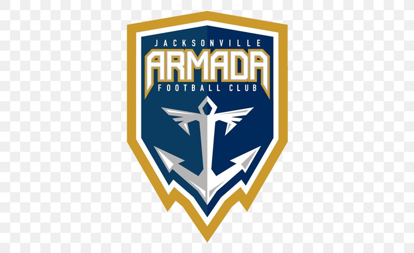 Jacksonville Armada FC 2018 U.S. Open Cup NASL National Premier Soccer League, PNG, 500x500px, Jacksonville Armada Fc, Area, Blue, Brand, Emblem Download Free