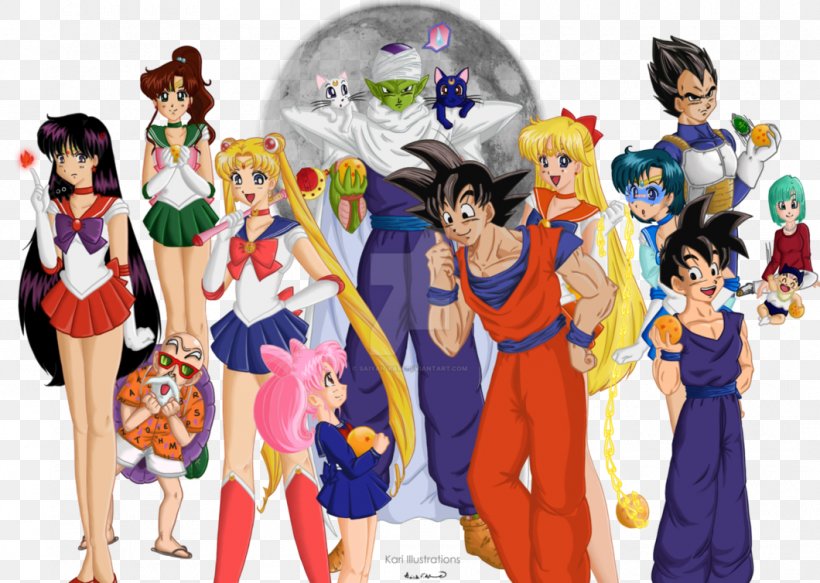 Goku Chibiusa Sailor Moon Gohan Vegeta, PNG, 1060x754px, Goku, Art, Bola De Drac, Chibiusa, Costume Download Free