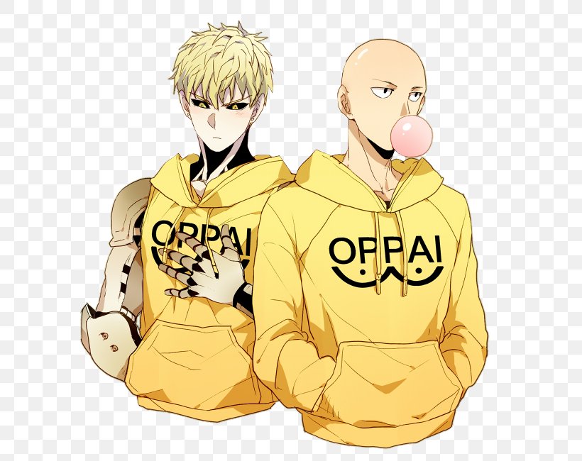Hoodie One Punch Man T-shirt Saitama Sweater, PNG, 650x650px, Watercolor, Cartoon, Flower, Frame, Heart Download Free