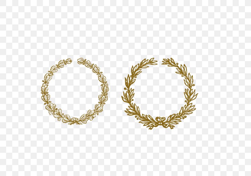 Laurel Wreath Royalty-free Clip Art, PNG, 576x576px, Wreath, Body Jewelry, Crown, Garland, Gold Download Free