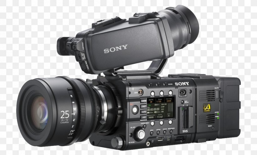 Sony α Sony CineAlta PMW-F55 Camera, PNG, 1016x614px, 4k Resolution, Sony Cinealta Pmwf55, Arri, Camera, Camera Accessory Download Free