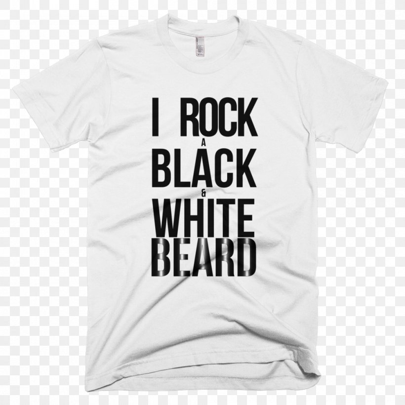 T-shirt Black And White Grey Clothing, PNG, 1000x1000px, Tshirt, Active Shirt, Black, Black And White, Brand Download Free