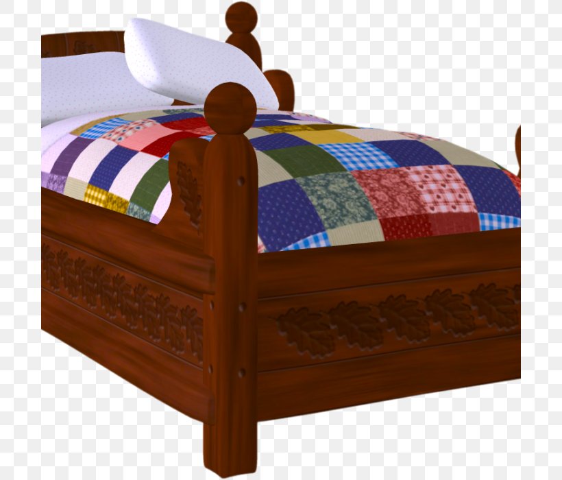 Bed Frame Mattress Clip Art, PNG, 700x700px, Bed Frame, Animaatio, Bed, Bed Sheet, Bed Sheets Download Free