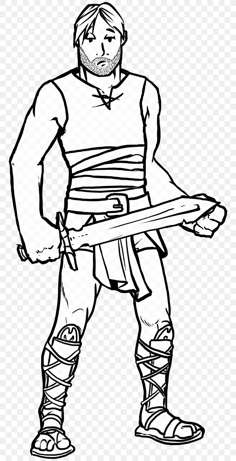 Coloring Book Drawing Gladiator Line Art Hero, PNG, 772x1600px, Coloring Book, Arm, Art, Black, Black And White Download Free