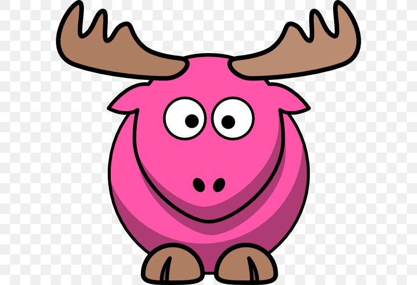 Elk Drawing Cartoon Clip Art, PNG, 600x560px, Elk, Artwork, Cartoon, Drawing, Facial Expression Download Free