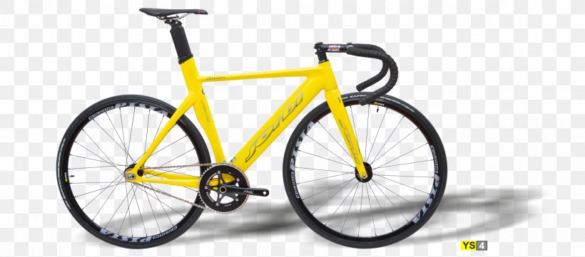 Fixed-gear Bicycle Single-speed Bicycle Racing Bicycle Road Bicycle, PNG, 2452x1082px, Fixedgear Bicycle, Bianchi, Bicycle, Bicycle Accessory, Bicycle Frame Download Free