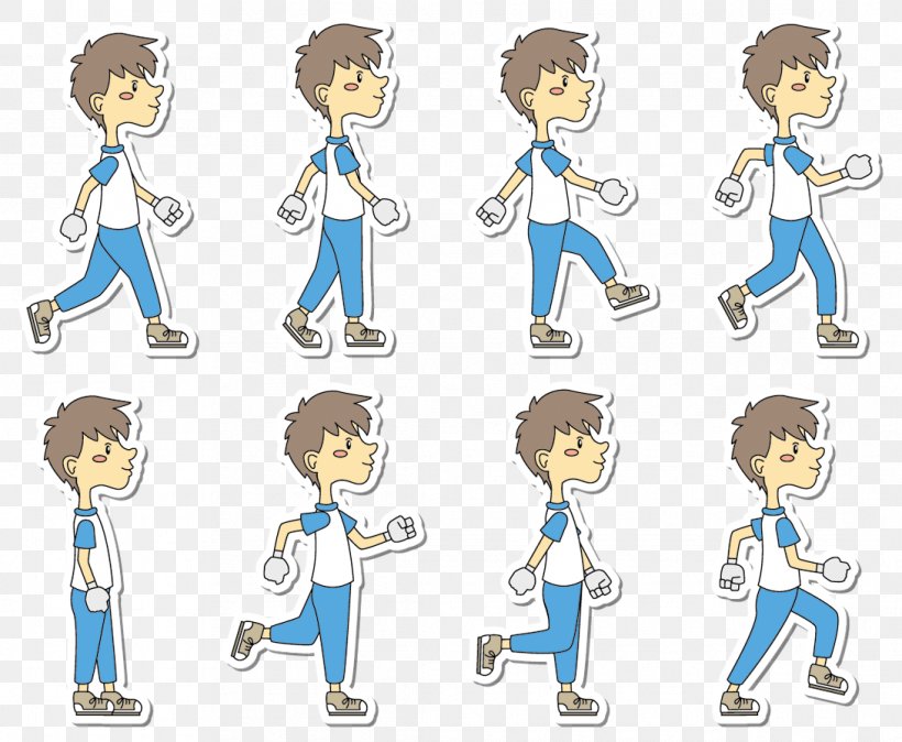Walking Cartoon Clip Art, PNG, 1090x897px, Walking, Area, Blue, Boy, Cartoon  Download Free