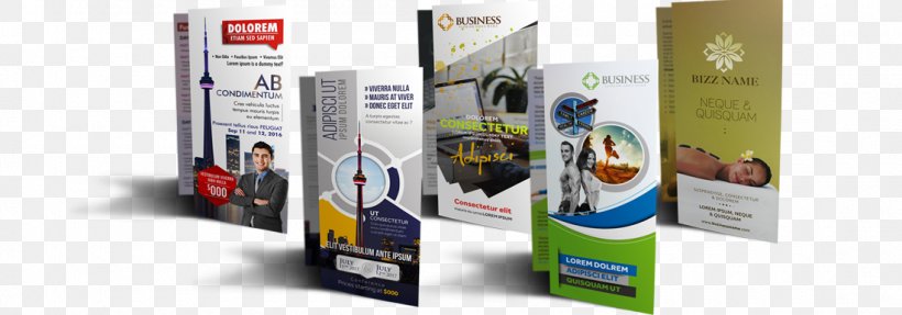 Brochure Responsive Web Design Display Advertising Flyer, PNG, 1100x385px, Brochure, Advertising, Banner, Brand, Business Download Free