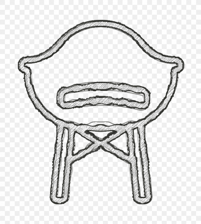 Chair Icon Household Set Icon, PNG, 1124x1252px, Chair Icon, Black And White, Furniture, Headgear, Household Set Icon Download Free