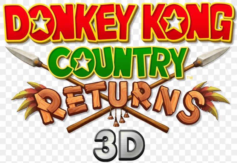 Donkey Kong Country Returns Wii Nintendo 3DS, PNG, 1600x1105px, Donkey Kong Country Returns, Banner, Diddy Kong, Donkey Kong, Donkey Kong Country Download Free