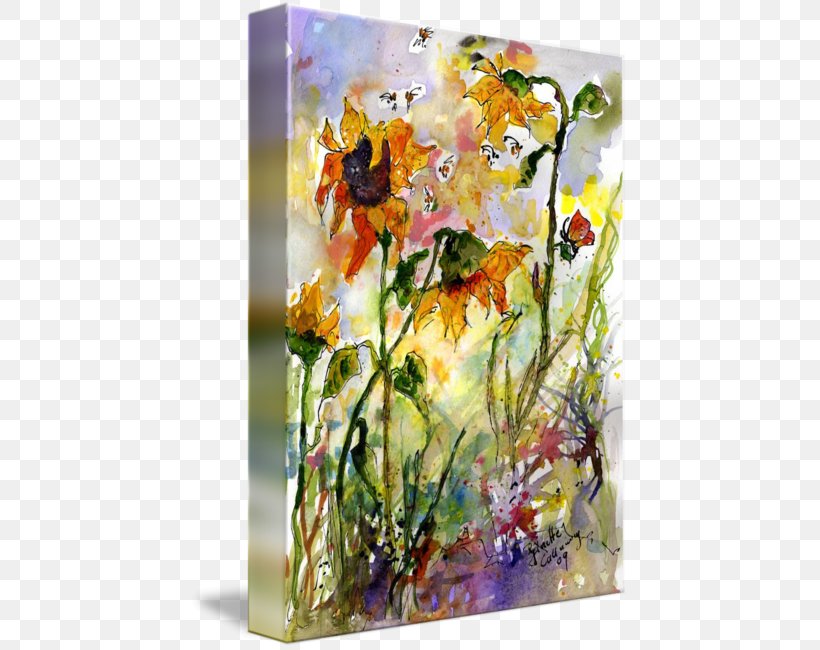 Floral Design Watercolor Painting Modern Art Still Life, PNG, 438x650px, Floral Design, Acrylic Paint, Art, Artist, Artwork Download Free