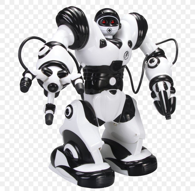 Wowwee Robosapien radiocomandato Robot BIANCO NERO GADGET GIOCATTOLO 