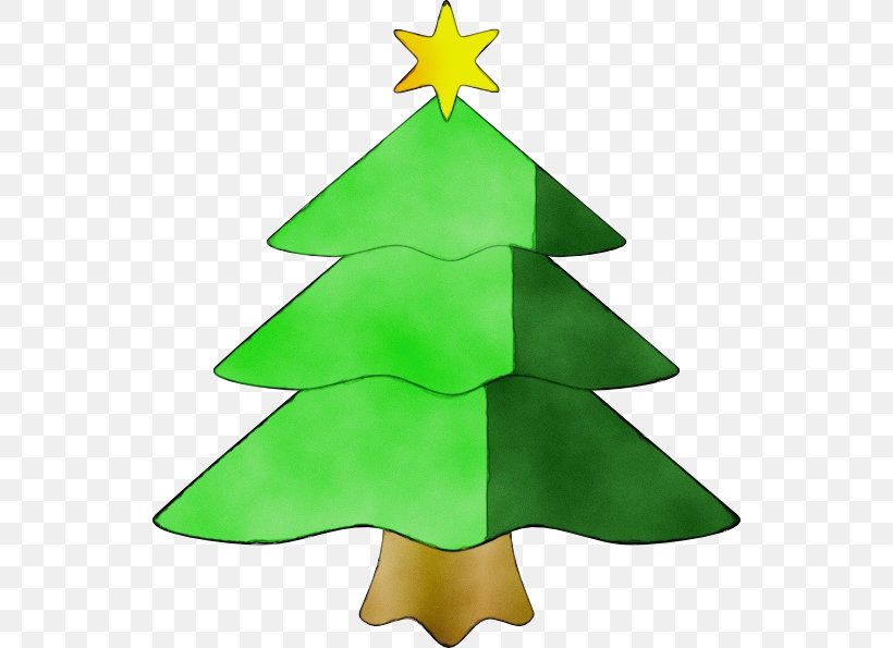 Christmas Tree Watercolor, PNG, 540x595px, Watercolor, Animation, Cartoon, Christmas, Christmas And Holiday Season Download Free