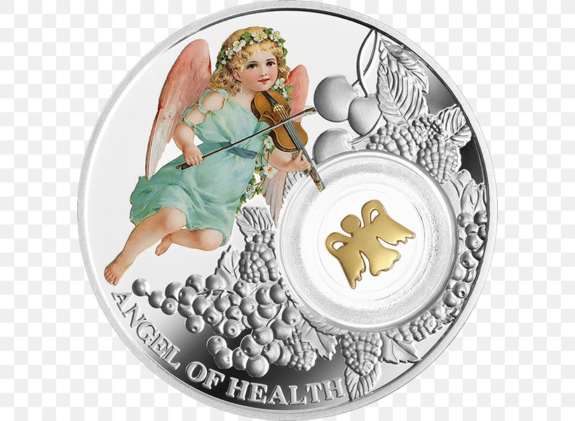 Guardian Angel Silver Coin Cherub, PNG, 600x600px, Angel, Archangel, Cherub, Coin, Commemorative Coin Download Free