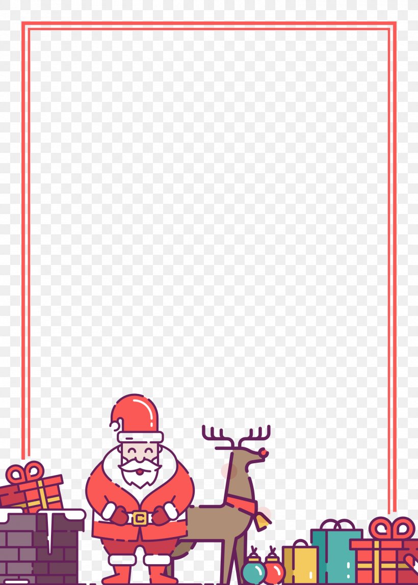 Santa Claus Reindeer Clip Art Christmas Day Illustration, PNG, 1500x2100px, Santa Claus, Area, Art, Cartoon, Christmas Download Free