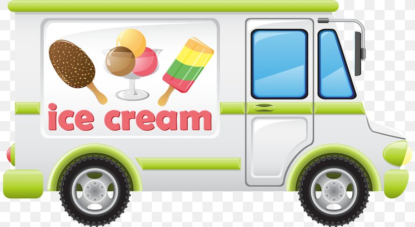 Ice Cream Van Ice Cream Van Car Clip Art, PNG, 808x450px, Ice Cream, Automotive Design, Brand, Can Stock Photo, Car Download Free