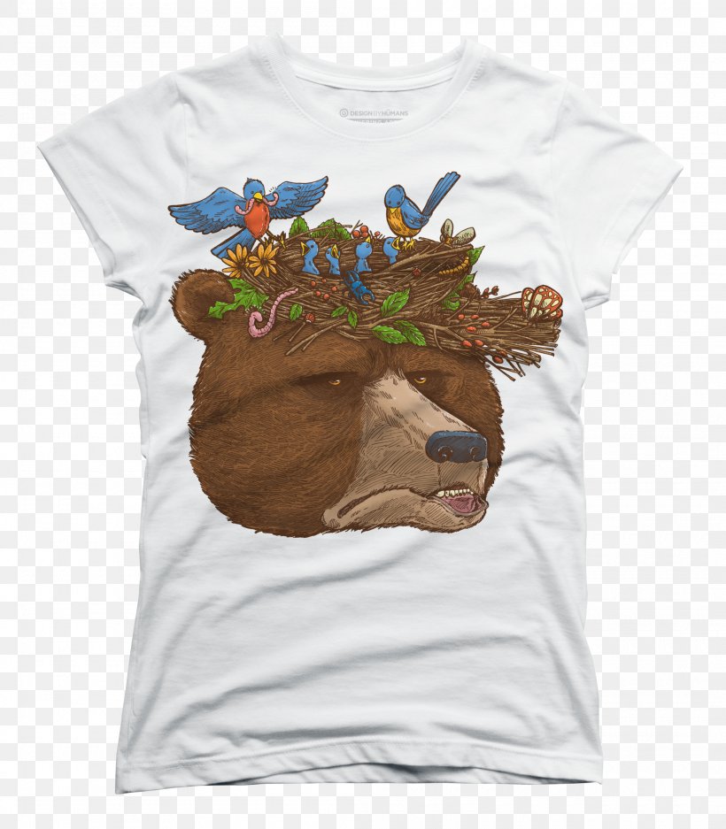 T-shirt Sleeve Design By Humans Top Pajamas, PNG, 2100x2400px, Tshirt, Antler, Bluza, Clothing, Deer Download Free