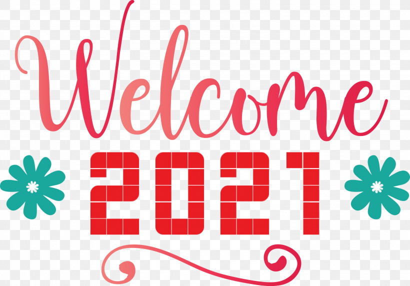 Welcome 2021 Year 2021 Year 2021 New Year, PNG, 3000x2093px, 2021 New Year, 2021 Year, Welcome 2021 Year, Flower, Geometry Download Free