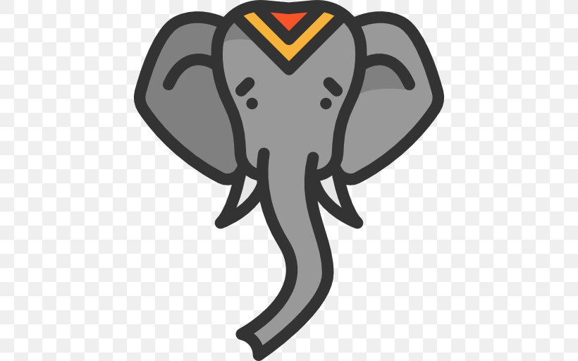 Indian Elephant African Elephant Elephantidae Elephants In Thailand Clip Art, PNG, 512x512px, Watercolor, Cartoon, Flower, Frame, Heart Download Free