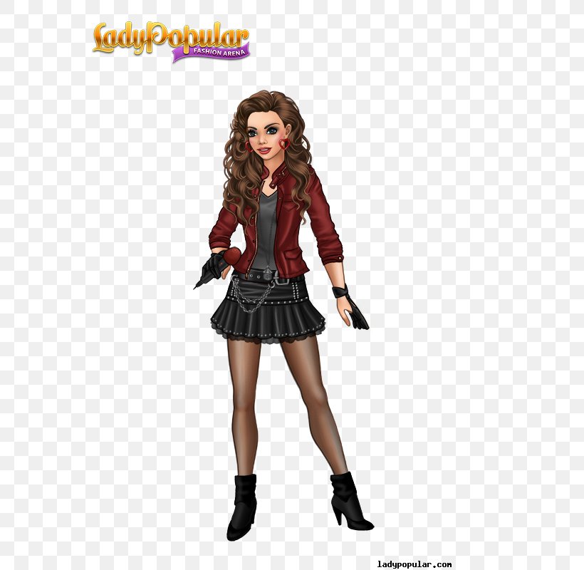 Lady Popular Game Name XS Software Fashion, PNG, 600x800px, Lady Popular, Action Figure, Blog, Brown Hair, Clothing Download Free