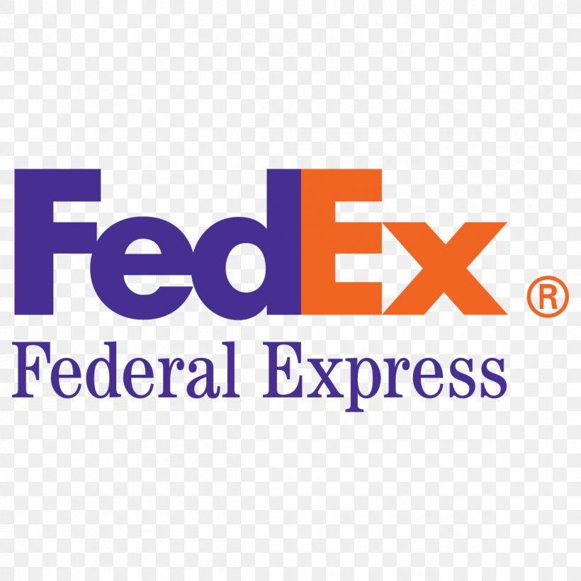 Logo FedEx Brand Delivery Courier, PNG, 1200x1200px, Logo, Area, Brand, Courier, Delivery Download Free