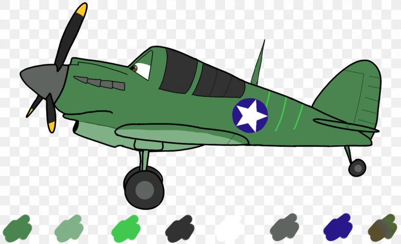 Curtiss P-40 Warhawk Aircraft Biplane Propeller Monoplane, PNG, 1252x762px, Curtiss P40 Warhawk, Air Force, Aircraft, Airplane, Animated Cartoon Download Free