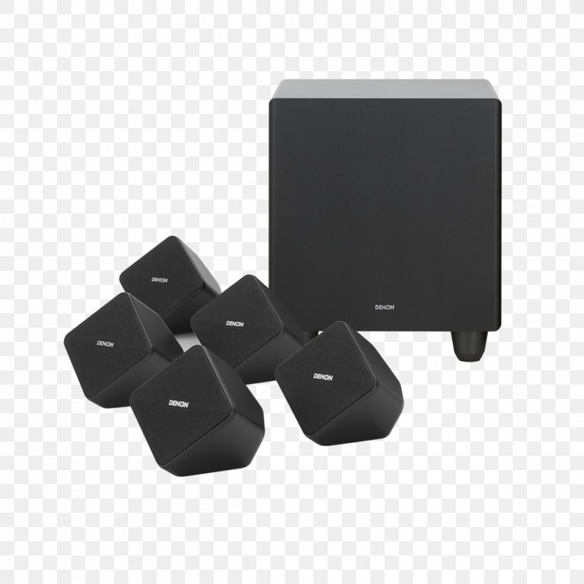 DENON 5.1ch Multimedia Speaker SYS2020 5.1 Surround Sound Home Theater Systems Loudspeaker, PNG, 1200x1200px, 51 Surround Sound, Audio, Av Receiver, Boston Acoustics Soundware Xs 51, Cinema Download Free