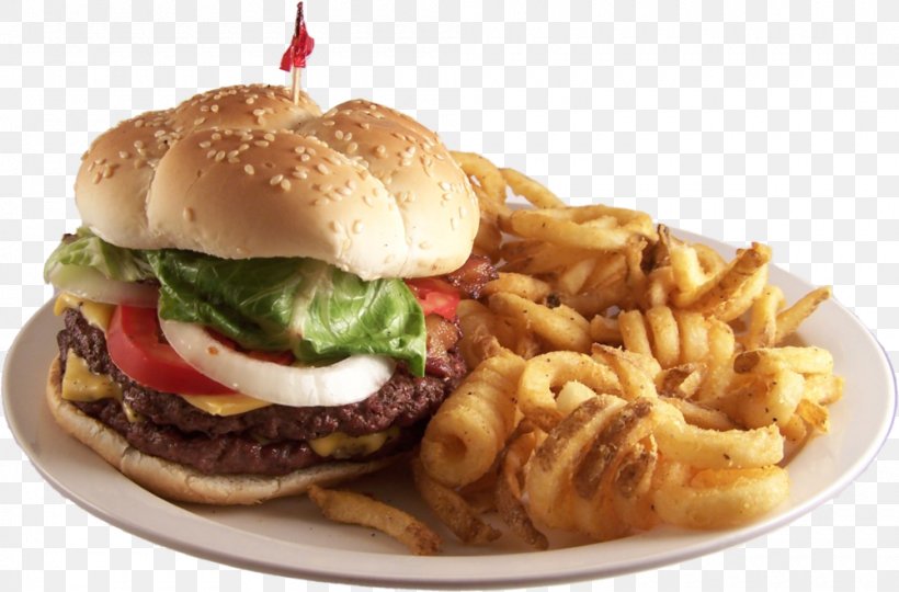 Hamburger Veggie Burger Cheeseburger Fast Food French Fries, PNG, 1000x659px, Hamburger, American Food, Breakfast, Breakfast Sandwich, Brunch Download Free