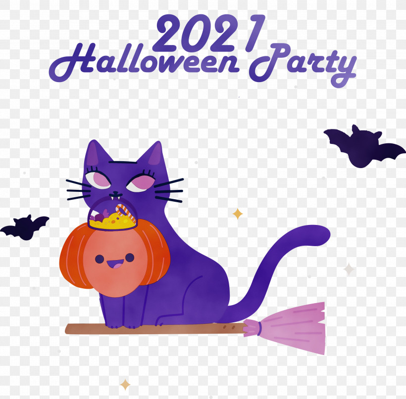 Cat Cartoon Heartland Ag Text, PNG, 3000x2955px, Halloween Party, Biology, Cartoon, Cat, Character Download Free