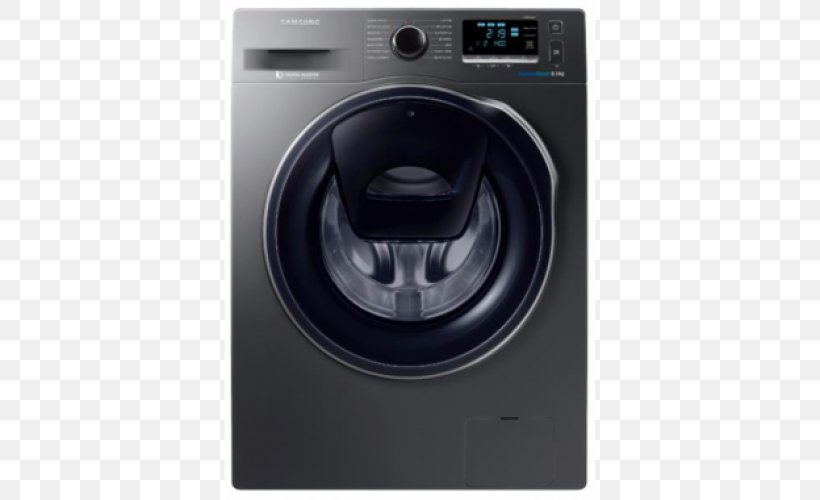 Washing Machines Samsung AddWash WW85K5410WW Combo Washer Dryer, PNG, 500x500px, Washing Machines, Clothes Dryer, Combo Washer Dryer, Fabric Softener, Home Appliance Download Free