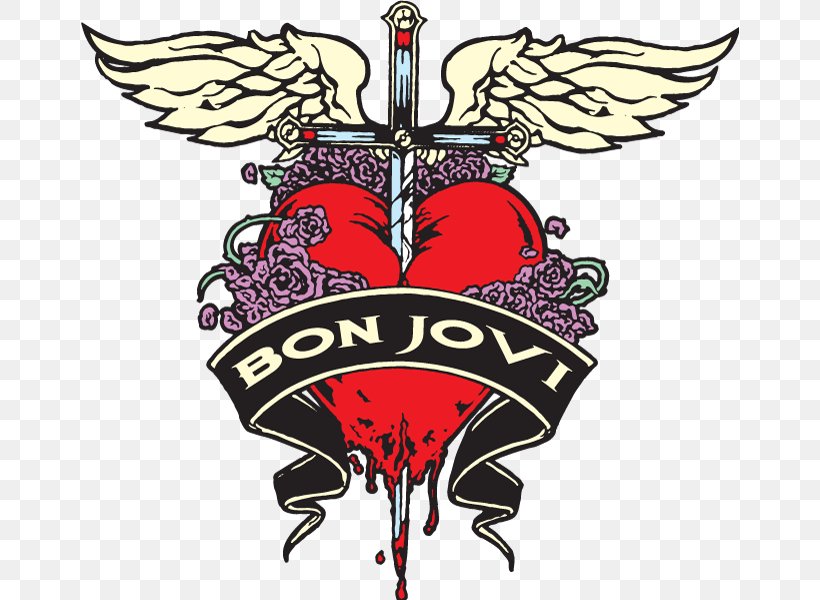 Bon Jovi Logos, PNG, 658x600px, Watercolor, Cartoon, Flower, Frame, Heart Download Free
