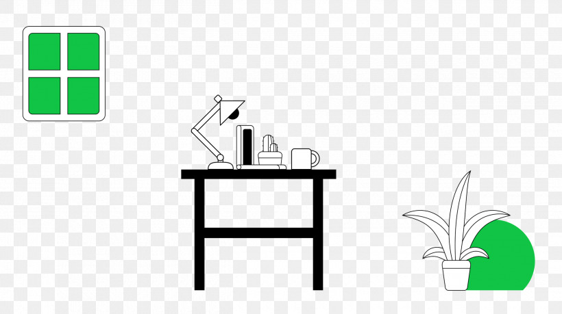 Home Office, PNG, 2500x1401px, Home Office, Cartoon, Chair, Diagram, Geometry Download Free