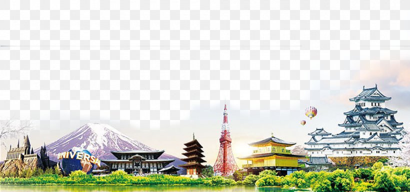 Mount Fuji Kyoto Tokyo Osaka Historic Villages Of Shirakawa-gu014d And Gokayama, PNG, 1000x469px, Mount Fuji, Architecture, Brand, Japan, Japanese Architecture Download Free